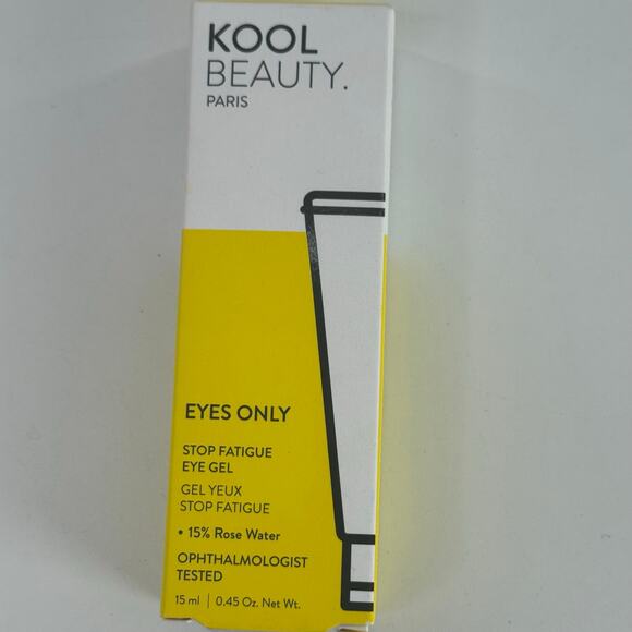 KOOL BEAUTY Eyes Only Luminous Glow Eye Cream Made in Paris 15 ml - Picture 1 of 4